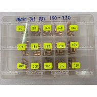 MAIN JET MAINJET MJ CARBURETOR CARB RXZ 125Z Y125Z Y125ZR 125ZR TZM TS125 TS 125 (SIZE 175-270)