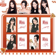 AESPA Pizza Co-Branded Photocard Postcard Offline Card Random Card Golden Winter Zha Merchandise