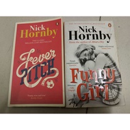 CLEARANCE [Preloved] Nick Hornby' Fever Pitch + Funny Girl (2 books)
