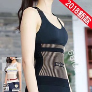 Salua Korean Girdle Genuine Abdomen Tightening Belt Men Women Postpartum Fitness Shaping Body Shaping Exercise Belly Girdle Thin