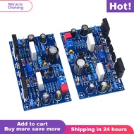 มิราเคิลที่ส่องแสง 2 ชิ้น 100 วัตต์เครื่องขยายเสียงรับ Mini Hi-Fi Class A สเตอริโอแอมป์บอร์ด irf240
