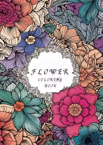 Art Coloring Book Adult Relieve Stress Kill Flower Coloring Graffiti Painting Drawing Art Book Stati