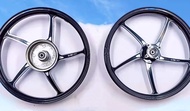 YAMAHA LC135 LC 135 135LC 135 LC ENKEI 525 5 LEG SPORT RIM 5 KAKI 160 x 160 x 17