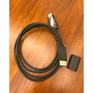 [USED] DP to HDMI Cable - 1.5m including DP Adapter