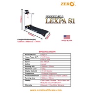 ZERO Brand Treadmill Lexpa S1