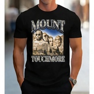 Unny P Diddy Mount Touchmore T-shirt, gaya hip-hop, vintaj, lengan pendek, fesyen lelaki, T-shirt be