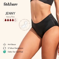 (Heavy Flow) FitnBare Menstrual Underwear - Menstrual Panties - Period Panties | Jenny Magic Underwe