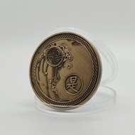 Chinese Version Decision Coin Is/No Antique Bronze Distressed Antique Bronze Commemorative Coin Coll