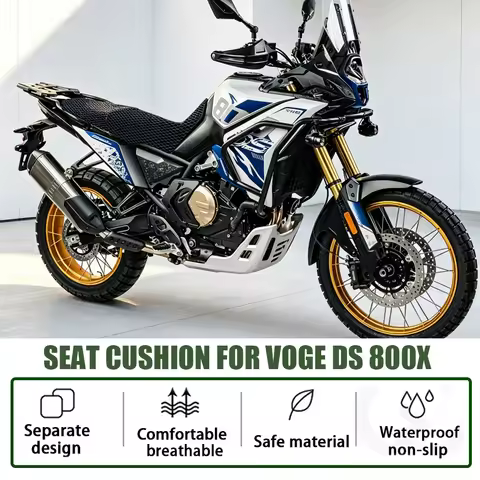 2025 FOR VOGE DS800X RALLY Motorcycle 3D Mesh Cushion Seat Cover DS800 X DS 800X DSX800 3D Airflow H