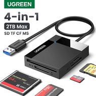 UGREEN Card Reader 4-in-1 USB C SD Micro TF CF MS Compact Flash Card Adapter for Laptop PC Multi OTG