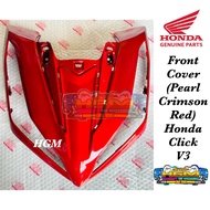 FRONT COVER (CRIMSON RED) FOR HONDA CLICK 125I V3 | HONDA GENUINE PARTS | 64300-K2V-H20ZJ