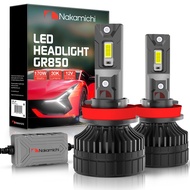 *1 Year Warranty* 2PCS Nakamichi Car LED Headlight/Foglight 170W 30000LM H1 H4 H7 H11 HB3/9005 HB4/9