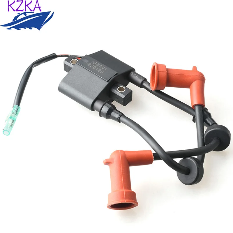 【Clearance Markdowns】 6F6-85530 Ignition Coil Assy For Yamaha Engine 4T 9.9/15/20/25HP 2T 9.9/15/20/