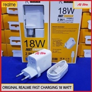 Realme 6i 7i 8 5G 8i Charger Original 100% Realme 18W Fast Charging USB C Charger