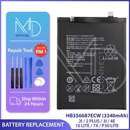 Battery  For Honor 7X / Nova 2I / Nova2 Plus / Nova 3I / Nova 4E / Mate 10 Lite / P30 Lite (3340 Mah