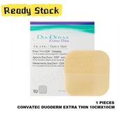 CONVATEC DUODERM EXTRA THIN 10CMX10CM 1 PIECES