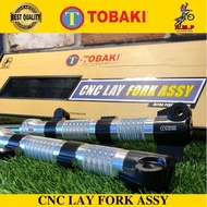 CNC LAY RACING TOBAKI FORK ASSY YAMAHA Y16 Y15 / LC135 LC135-N / EX5