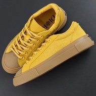 STONE ISLAND x DIOR DIOR Men's Shoes Casual Shoes B33 Capsule Series Round Toe Lace-Up Sneakers Yell