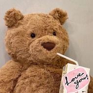 British jellycat Barcelo Bear Plush Doll Stupid Bear Fentry Teddy Bear Plush Toy 5.30