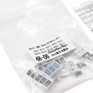 50PCS  1%  2512 SMD Resistor Samples kit ,10 valueX5pcs=50pcs 1R00 R500 R470 R330 R220 R200 R150 R10