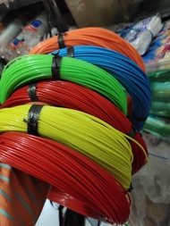 Sedotan Selang kecil panjang +/-110m Tali selang warna-warni 200gr diameter 2mm es minuman anak/sela