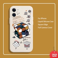 THUNDERBOLTS03 Creative Rubik's Cube Graffiti IPhone 11 Pro 12 mini 13 Pro Max 7 8 Plus XR X XS Max 