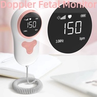 Doppler Fetal Monitor Pregnant Baby Heart Rate Detector