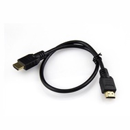 kabel hdmi hitam male to hdmi male 30cm dan 50cm pendek high quality  - 50cm