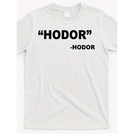 KATUN Cool Men's and Women's T-Shirts: Hodor Logo, Streetwear Style, Comfortable Cotton