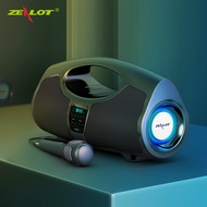 ZEALOT P1 40W ลำโพงบลูทูธไร้สายพร้อมลำโพงเสียงสเตอริโอพกพาได้ซับวูฟเฟอร์สำหรับพีซีและโทรศัพท์