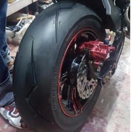 ยางมอเตอร์ไซค์ MSX ขนาด140/70-12 ลาย สายฟ้า หนึบ เข้าโค้งดี ไม่มีลื่น ยี่ห้อ FUJIYMA ลาย Flash สวย