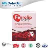 Ferrolip FORTE Iron Multivitamin Supplement Lemon Flavor Improve Anaemia