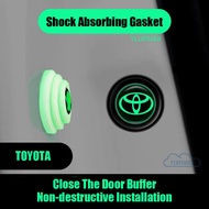 Car Door Shock Absorber Buffer Cushion Gasket Sticker Car Hood Trunk Lid Soundproof Shockproof Rubbe