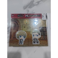 Attack on Titan Sticker Armin Erwin Smith From Ichiban Kuji Prize H Satin