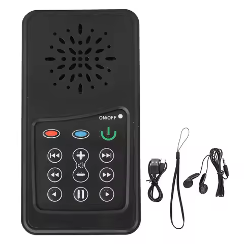 V-263 Electronic Scripture Reader Solar Powered 4G Capacity 900mah Portable Scripture Sound Player f