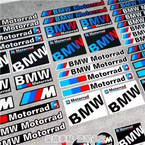 Vinyl For BMW Sticker Logo Motorcycle Tank Helmet Decal Kit For BMW E93 F10 F20 F30 F40 F15 F25 F26 