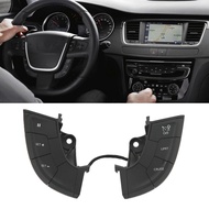 Steering Wheel Control Switch Button 4112QK Multifunction Car Accessories Replacement for Peugeot 50