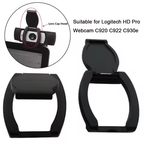 1PC Privacy Shutter Lens Cap Hood Protective Cover For Logitech HD Pro Webcam C920 C922 C930e Protec