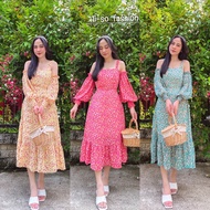 H708-3 4-Part Dress Hi-so fashion Chiffon Fabric