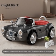 BASEBO | Children Electric Car 4 Wheeler Kid Rideable Toy Car RC Classic Car Style