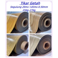 itop Baru Colak Tikar Getah 20m x 1.83m (6 kaki) Tebal 0.5mm Tebal PVC Vinyl Carpet Flooring Rug Mat-Ready Stock