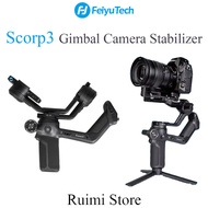 FeiyuTech Scorp3 Handle Gimbal：3.5Kg Load 3-Axis Removable Handle Stabilizer for Camera