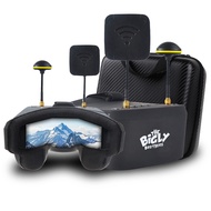 The Bigly Brothers Upgraded EV800d Mark III FX edition FPV goggles, True Diversity, upgraded receive