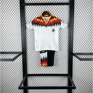 Retro kids set 1994 Germany Jersey home children Sports Shirt kids kit 16-28