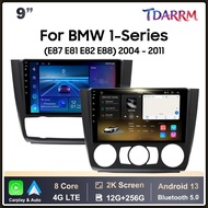 Newest Car Radio For BMW 1-Series 1 Series E87 E81 E82 E88 2004 - 2011 Android Multimedia Video Play