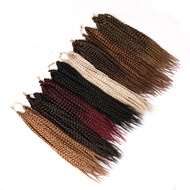 Wig Dirty Braids Men Women Braids Hair Extension Gradient Color Three-Strand Braids Box Braids Croch