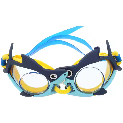 Soft Fit Anti Fog Swimming Goggles for 4-12 Compact Design Easy Carry for Pool Beach Swim Swim Goggl