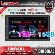 NEW UPDATE 2021 Lenovo D1 7" Android 8.1 QUAD CORE (1GB + 16GB or 2GB + 32GB) 1080P CAR STEREO R