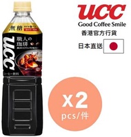 UCC - [香港官方行貨] 職人深煎無糖咖啡 x 2(新舊包裝隨機發送)