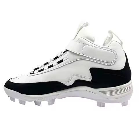 Pro Men's Baseball/Softball Cleats Breathable Upper Training Shoes Shock-absorbing Rubber Studs Anti